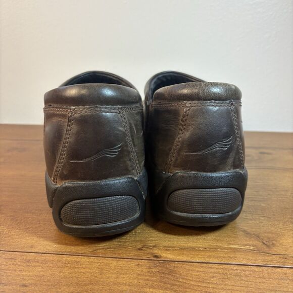 Dansko Wynn Clogs Loafers Shoes Mens 11.5-12 US 45 EU Brown Leather Slip On main image 9